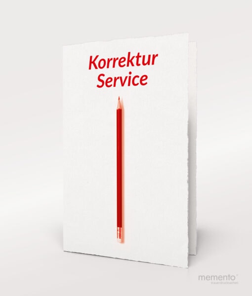 Produktbild Korrektur-Service