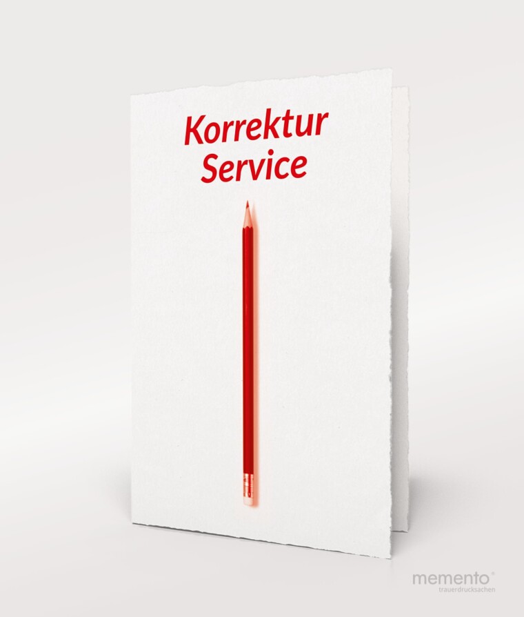 Produktbild Korrektur-Service