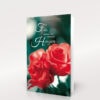 Produktbild Sterbebild Rote Rose