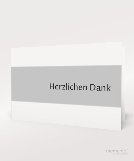 Produktbild Grauer Hintergrund Danksagung Trauer Querformat