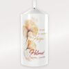 Produktbild Trauerkerze Gingko Traum / Echtwachskerze